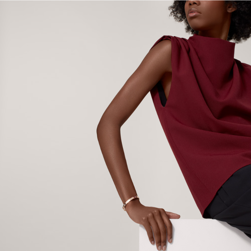 18K 10 Diamonds Love Bracelet Radiant