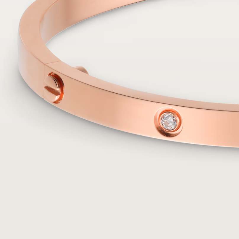 18K Gold Vermeil Love Bracelet