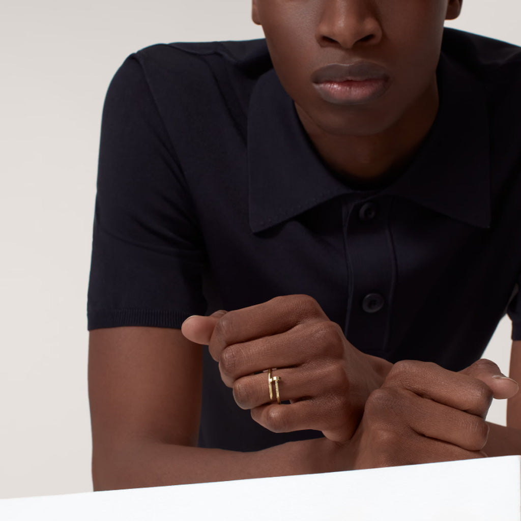 18K Juste Un Clou Ring