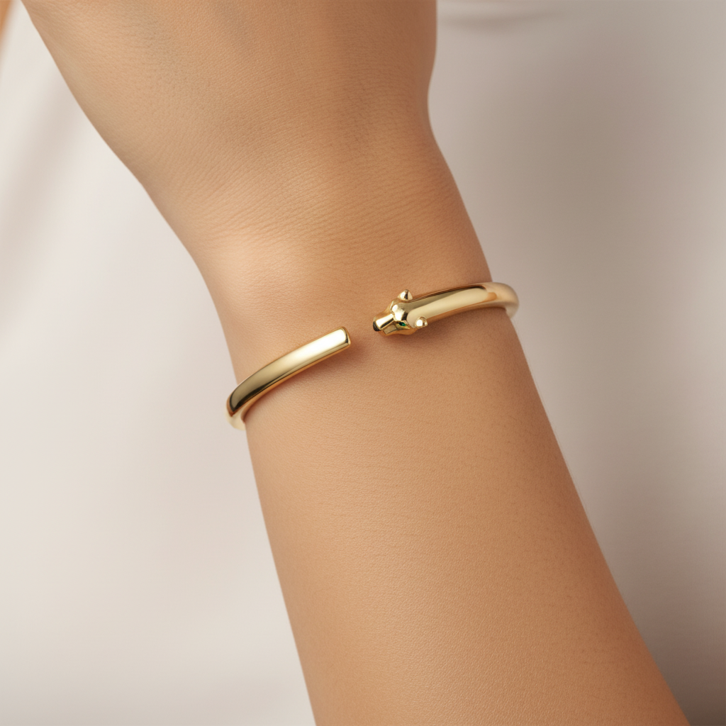 18K Panthère De Bracelet Graceful Strength