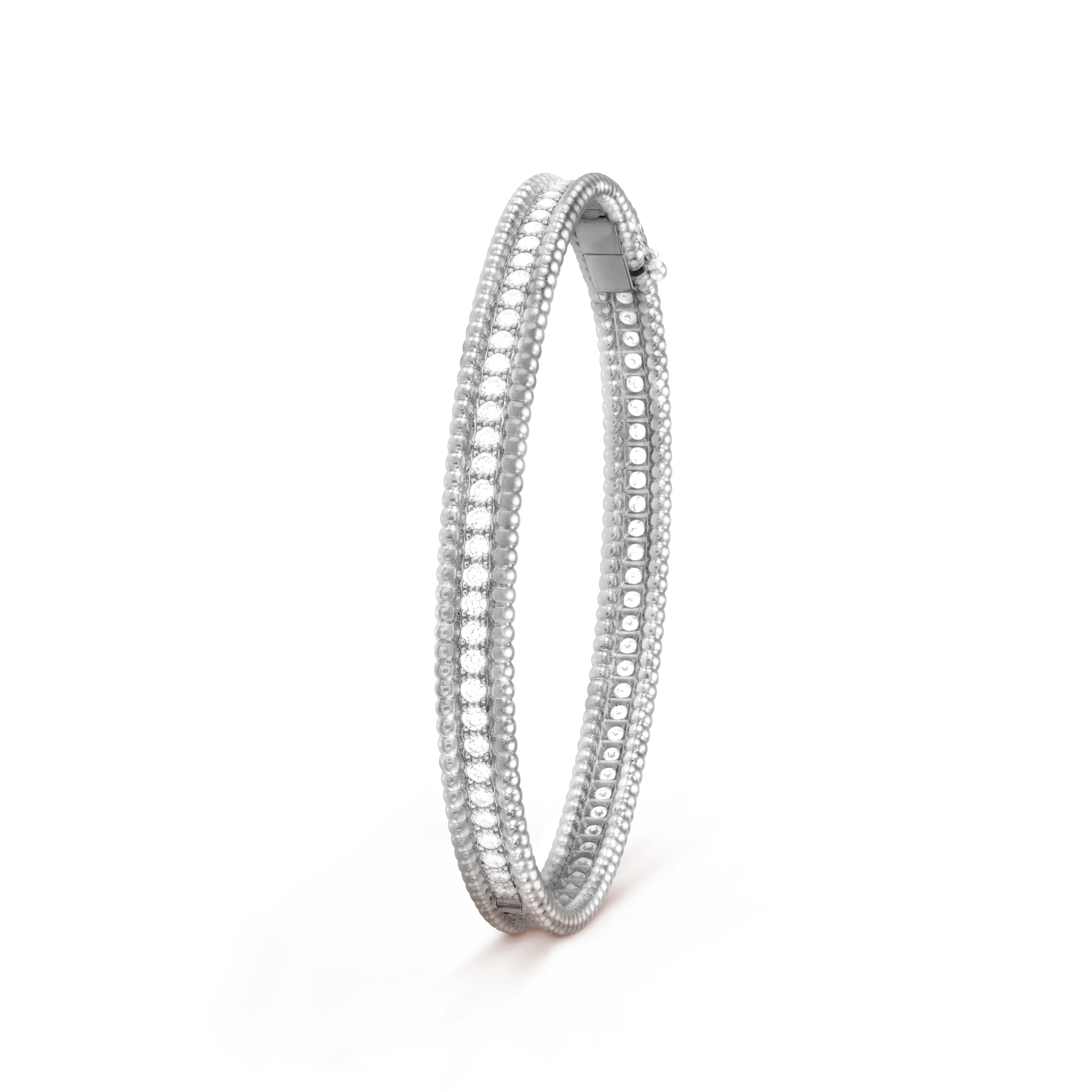 18K Perlée Diamonds One Row Bracelet