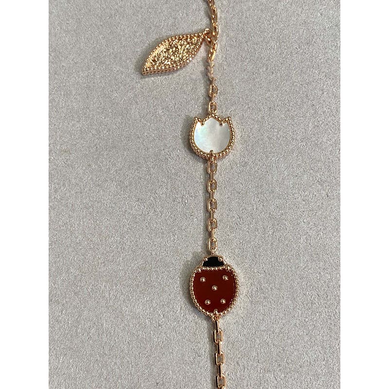 Roostick Lucky Spring Five Motifs Clover Bracelet