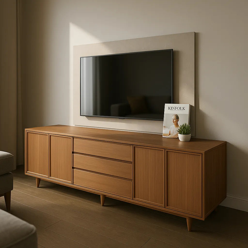 Modern TV Cabinet Elegant Storage Solution Living Room