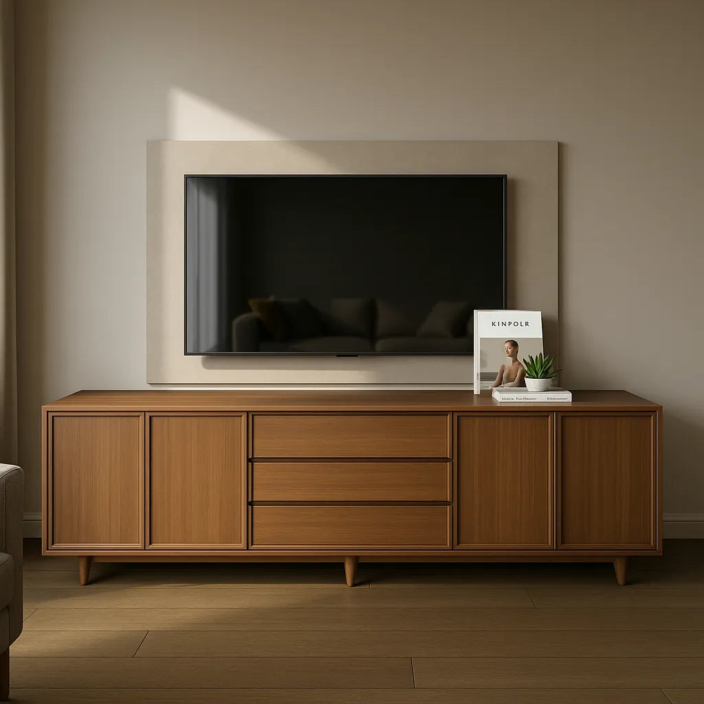 Modern TV Cabinet Elegant Storage Solution Living Room