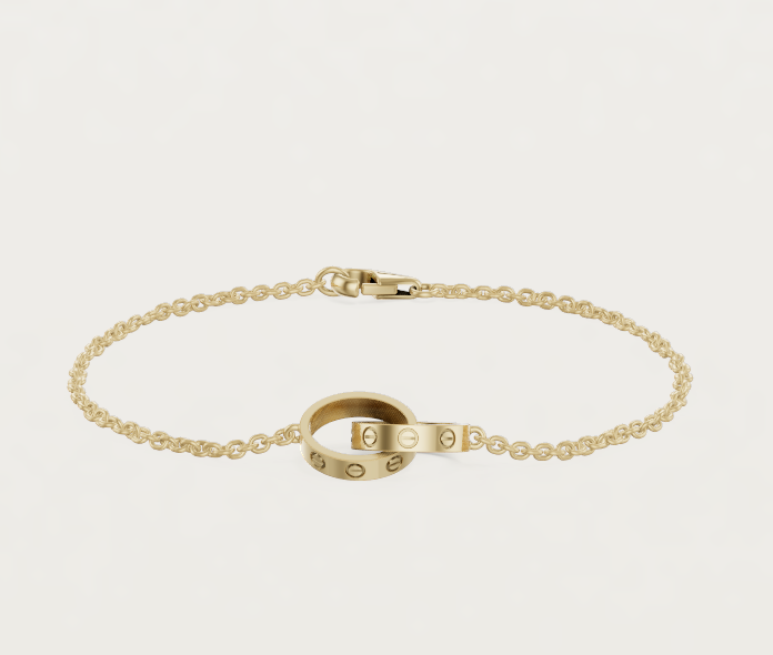 Roostick Double Ring Bracelet