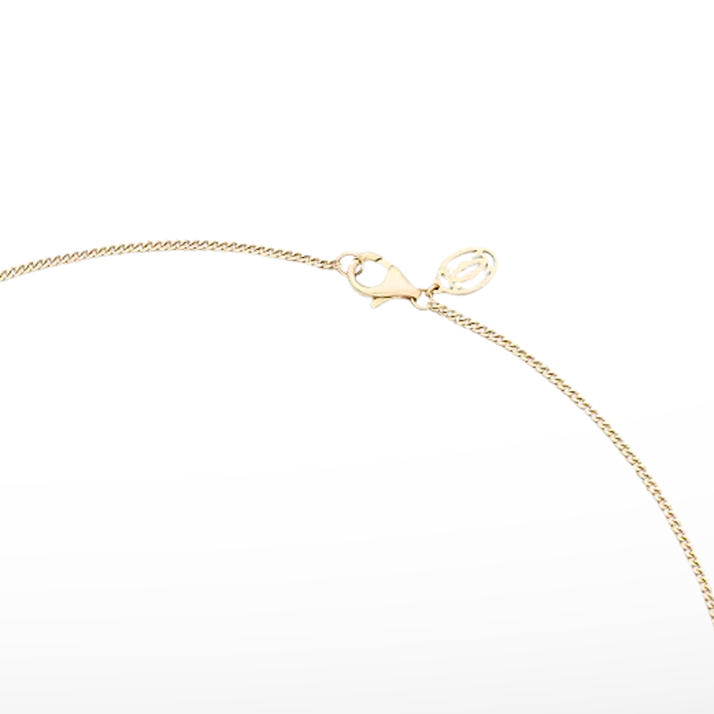 Roostick Trinity Cushion Diamond Necklace