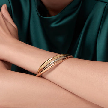 Classic Trinity Tricolor Bracelet