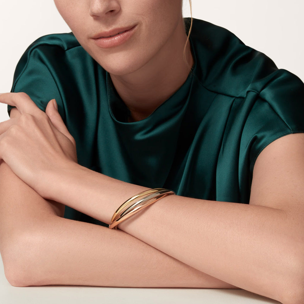 Classic Trinity Tricolor Bracelet