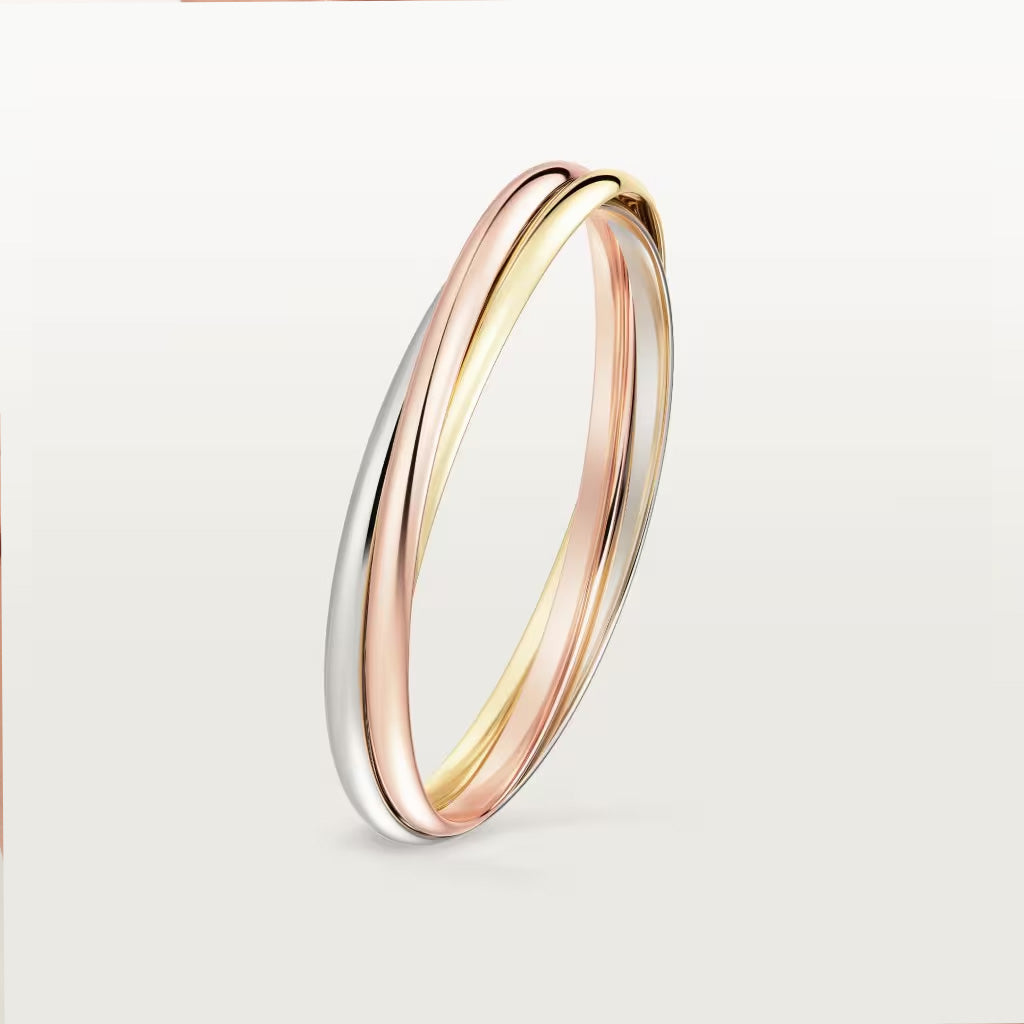 Classic Trinity Tricolor Bracelet