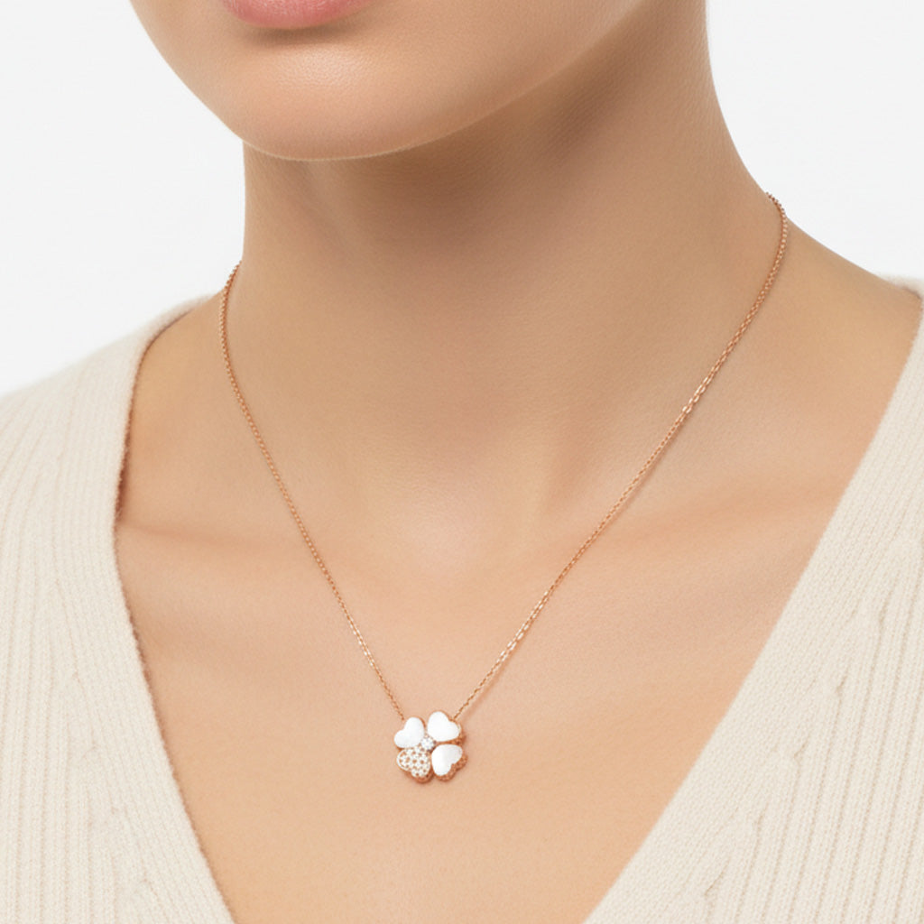 Cosmos Clip Pendant Necklace