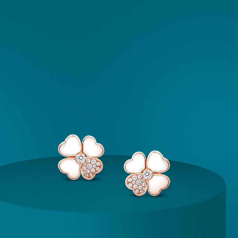 Cosmos Medium Earrings 18K Gold Vermeil