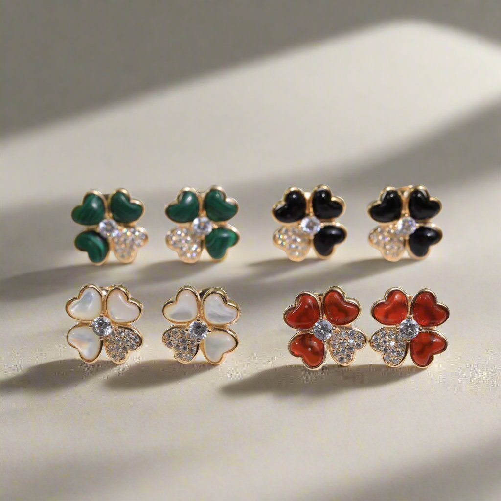 Cosmos Medium Earrings 18K Gold Vermeil