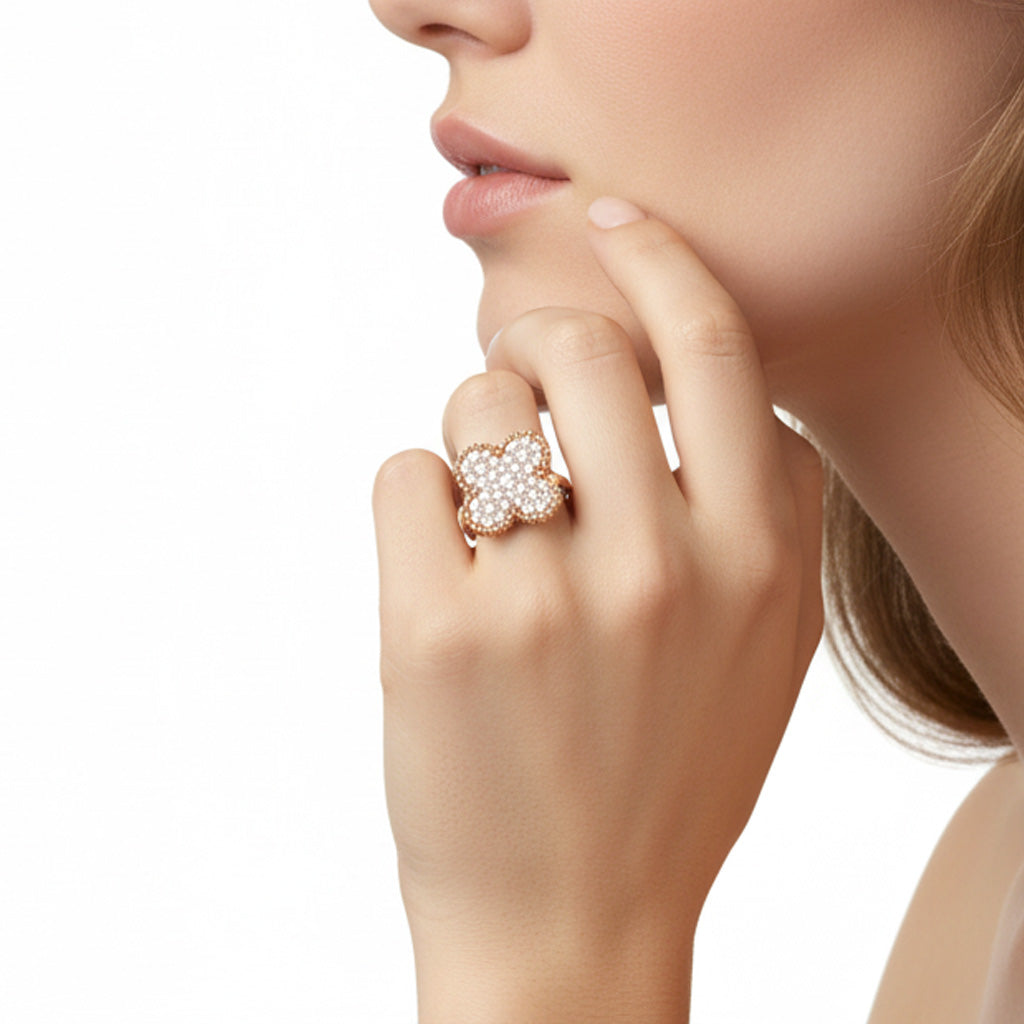 Diamond Magic Alhambra Ring