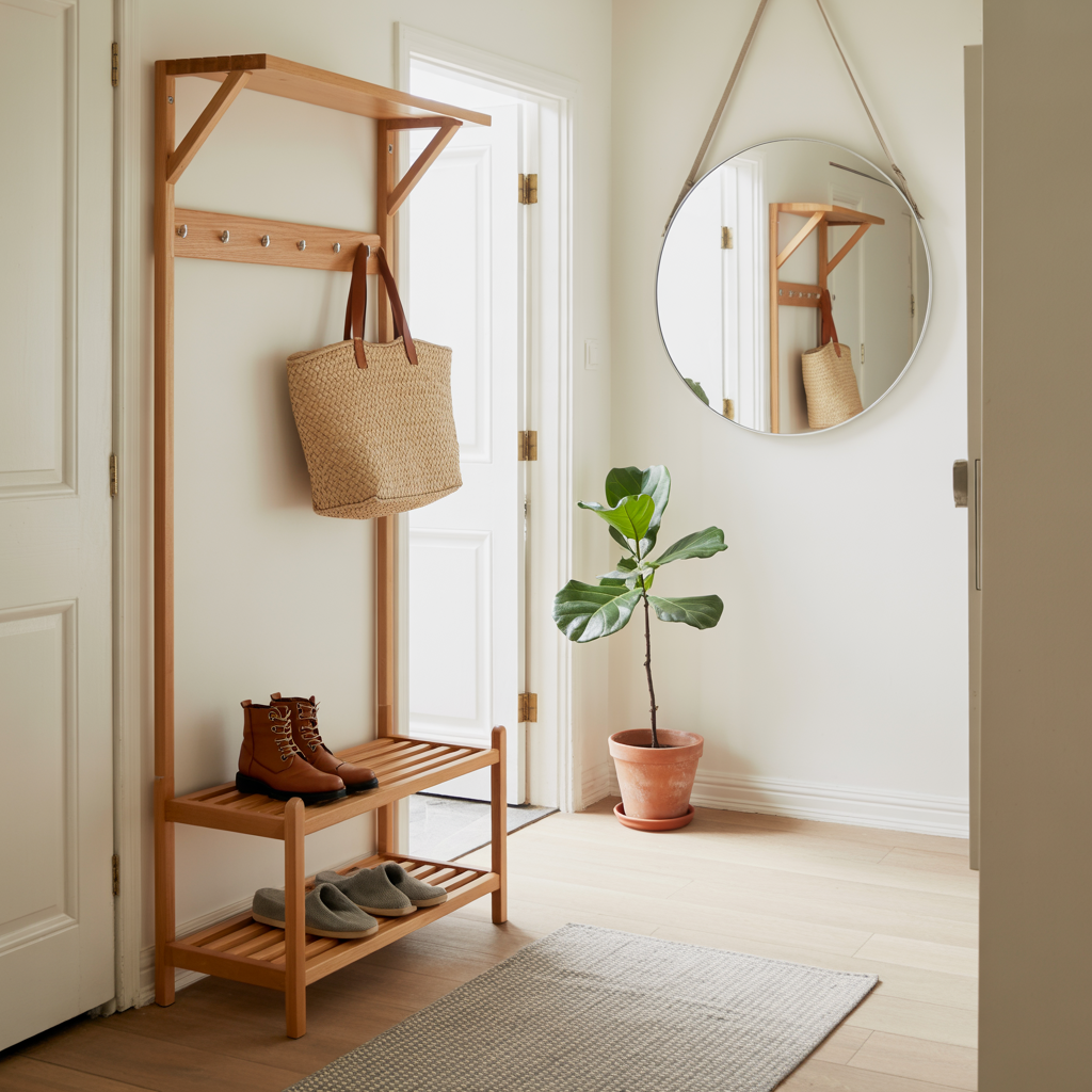 Entryway Organizer Premium Space Saving Storage Solution