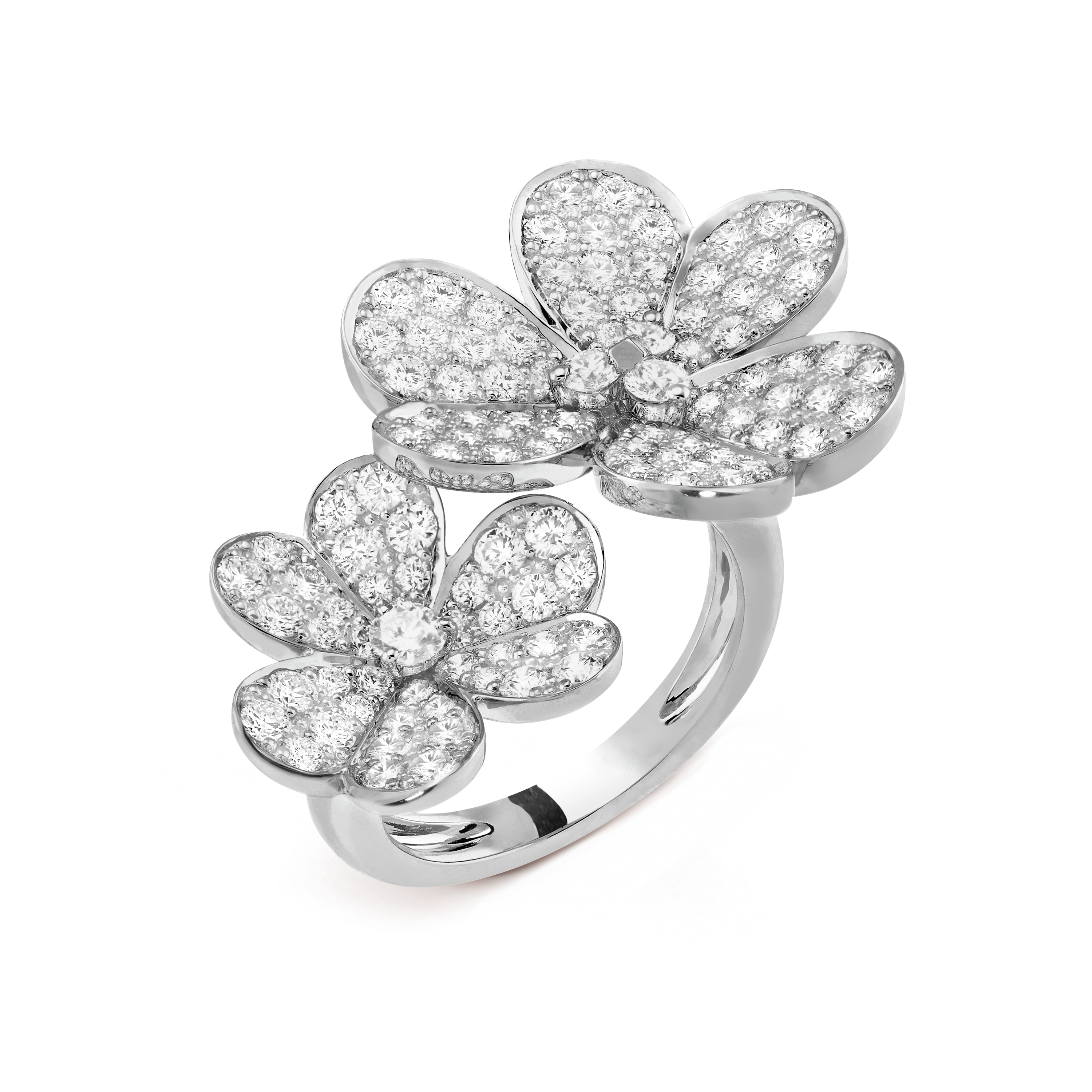 18K Van Cleef & Arpels VCA Frivole Between the Finger Ring