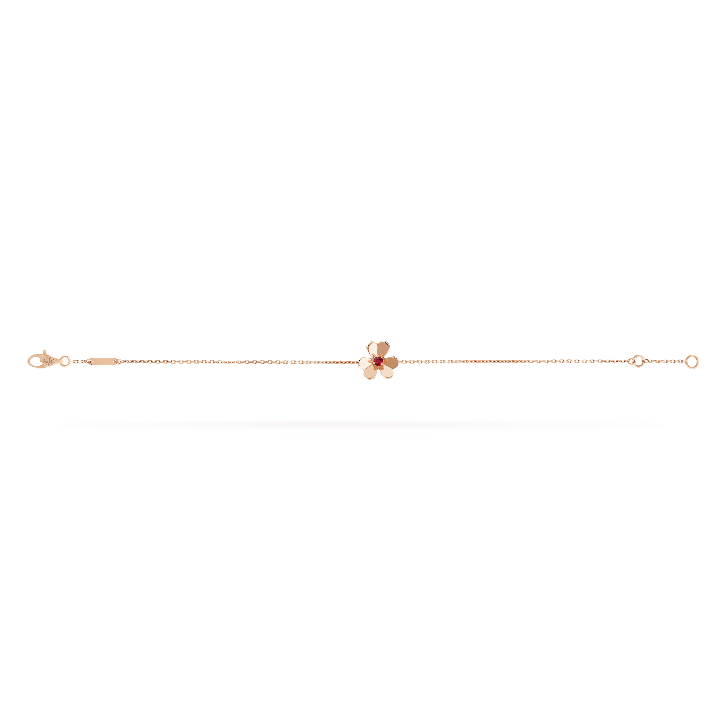 Frivole Ruby Clover Bracelet