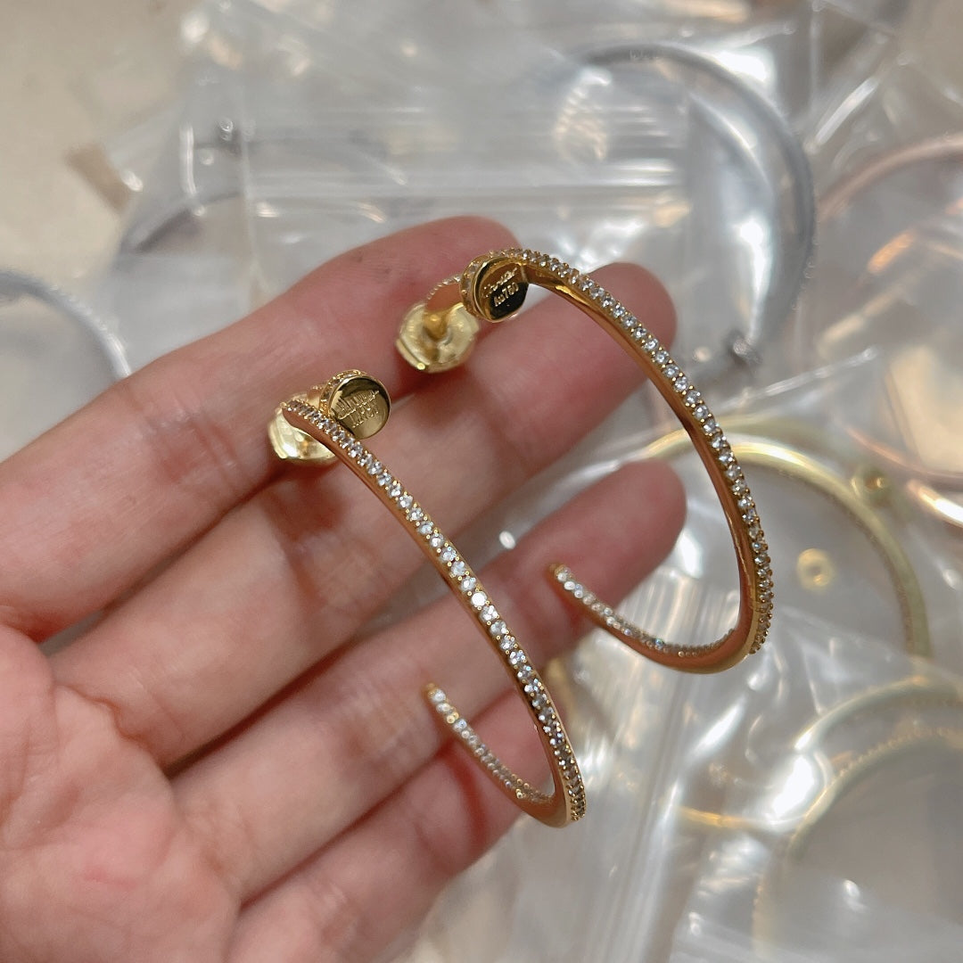 Roostick Juste Un Clou Diamonds Earrings