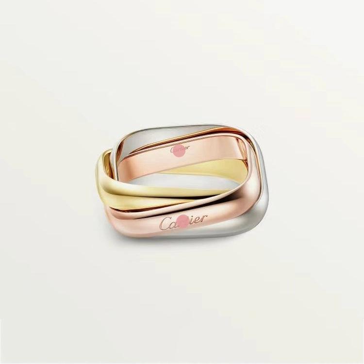 Roostick Trinity Cushion Ring
