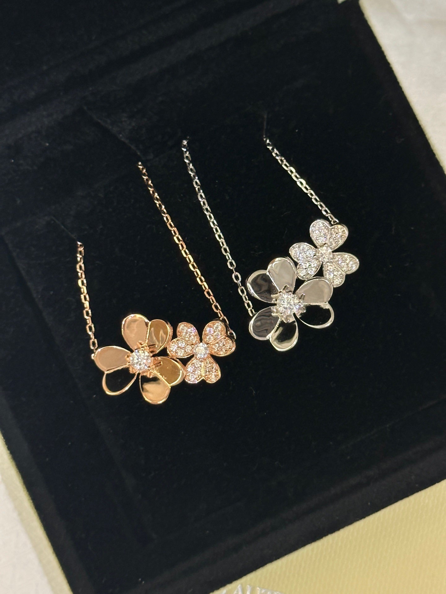 Roostick Frivole Clover Clover Necklace