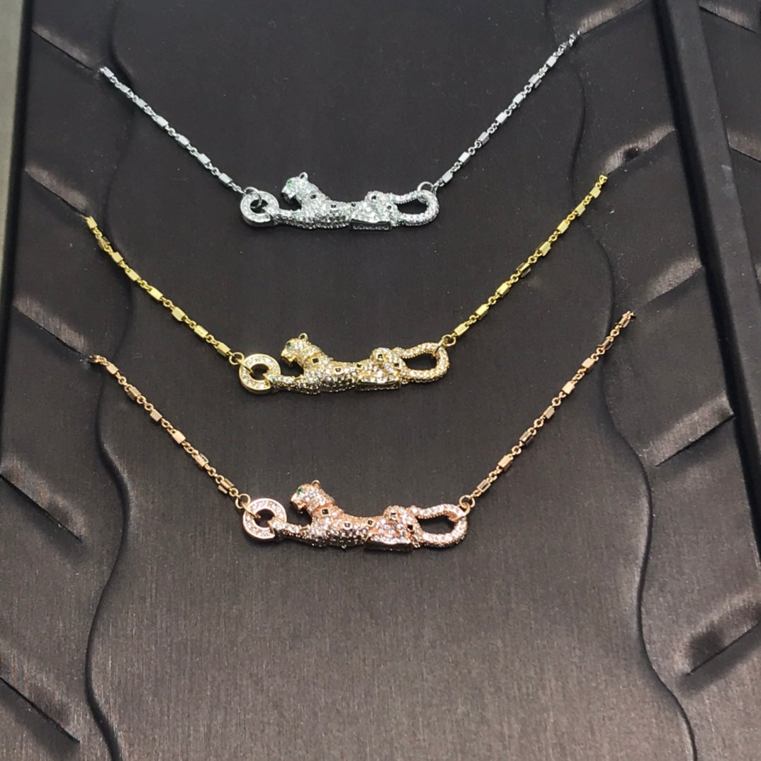 Roostick Panthère De Diamond Necklace