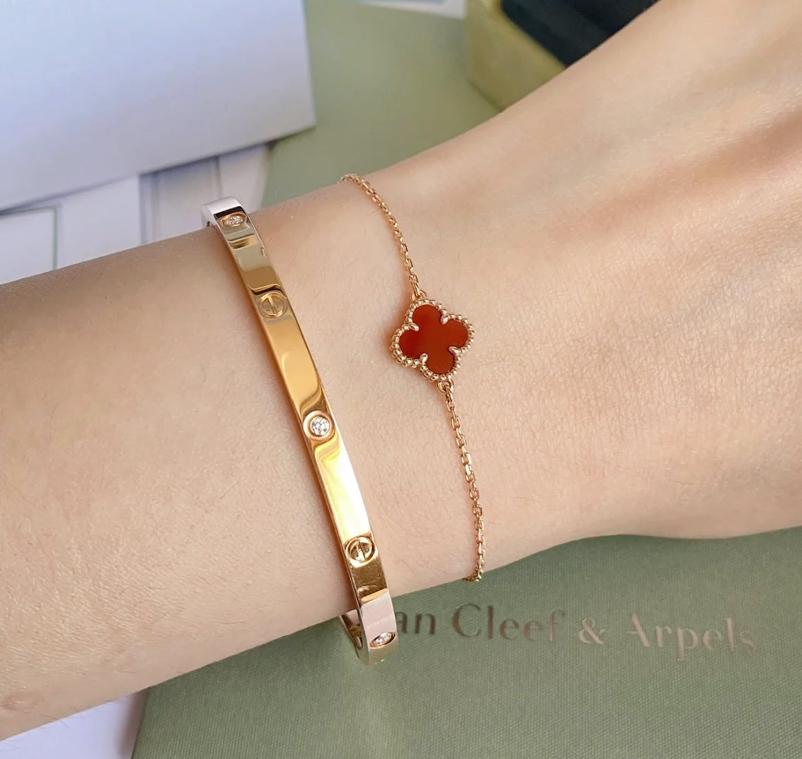 Roostick Love Ten Diamonds Small Bracelet