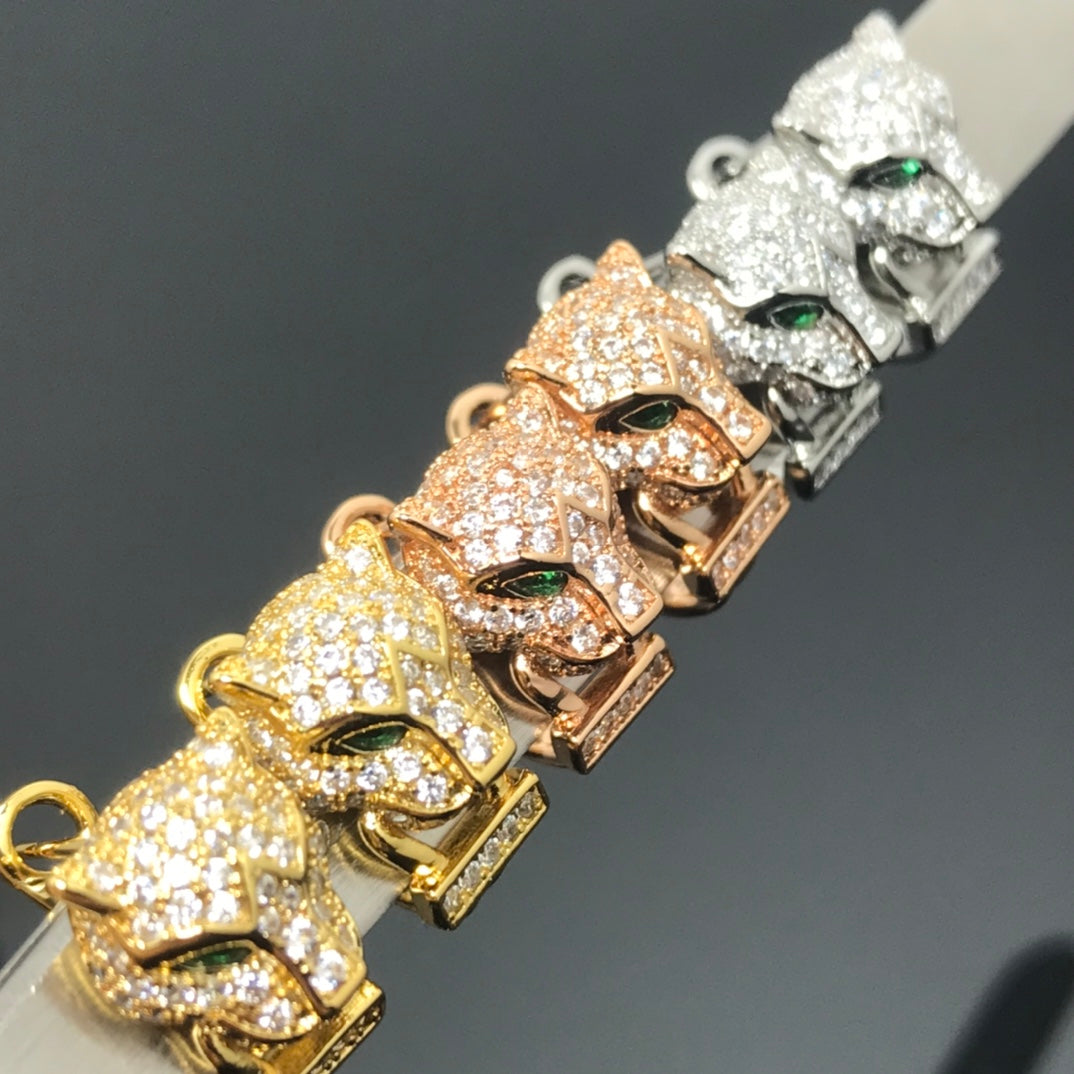 Roostick Panthère De Diamond Earrings
