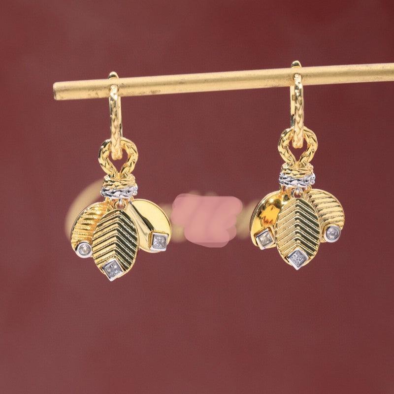 Roostick Grain De Café Earrings