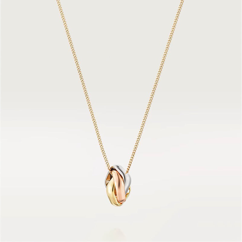 Roostick Trinity Cushion Necklace