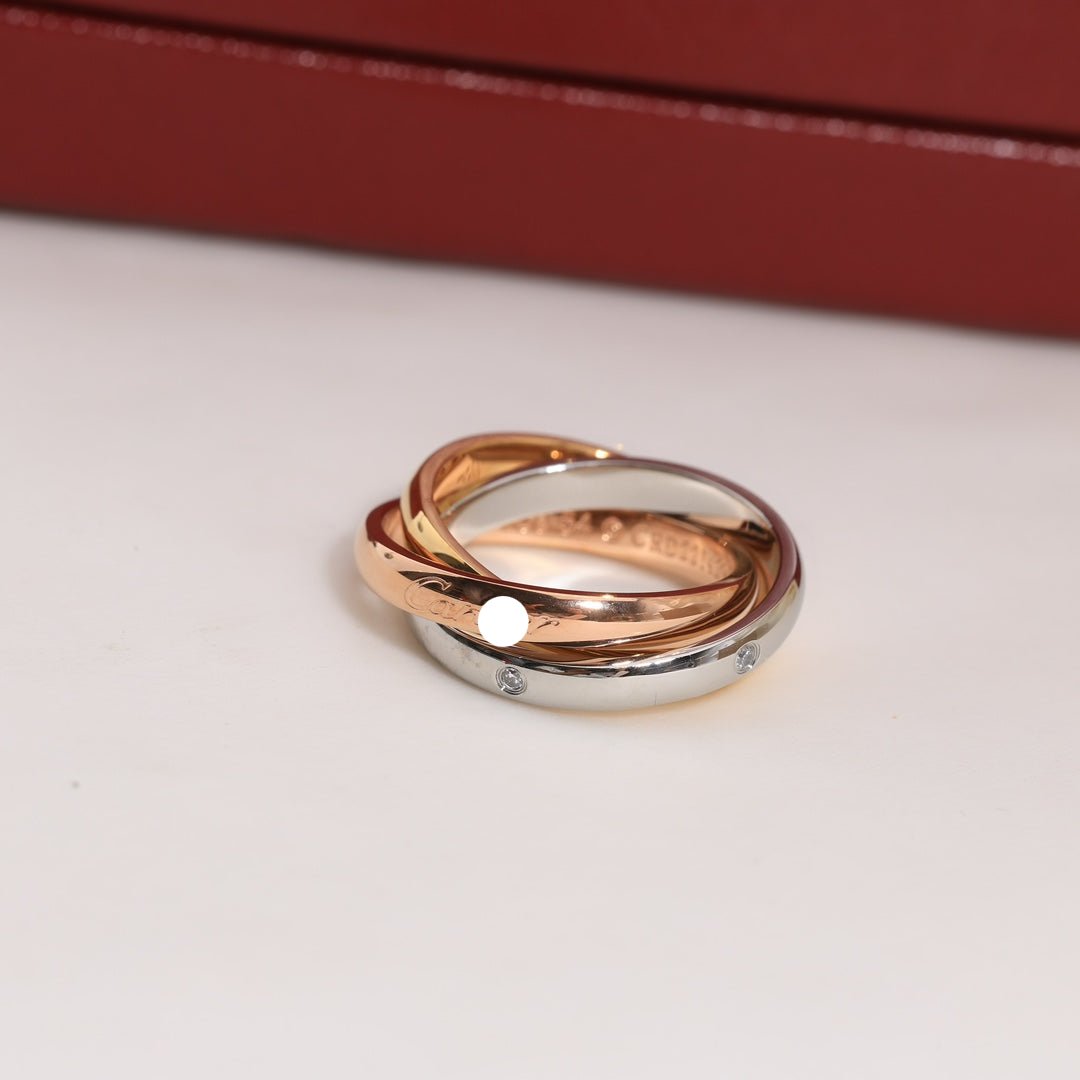 Roostick Trinity Classic Five Diamonds Ring