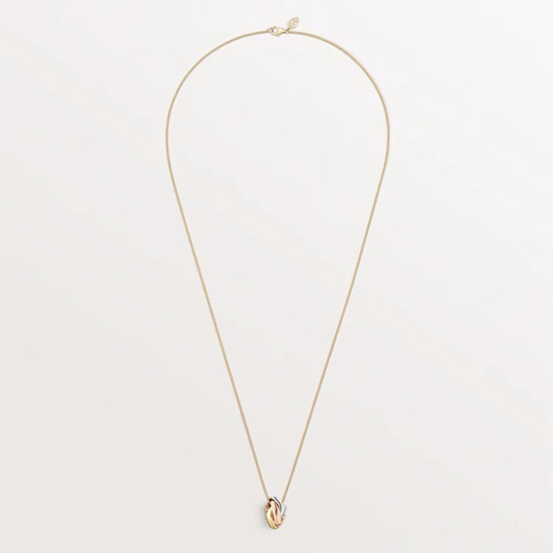Roostick Trinity Cushion Necklace