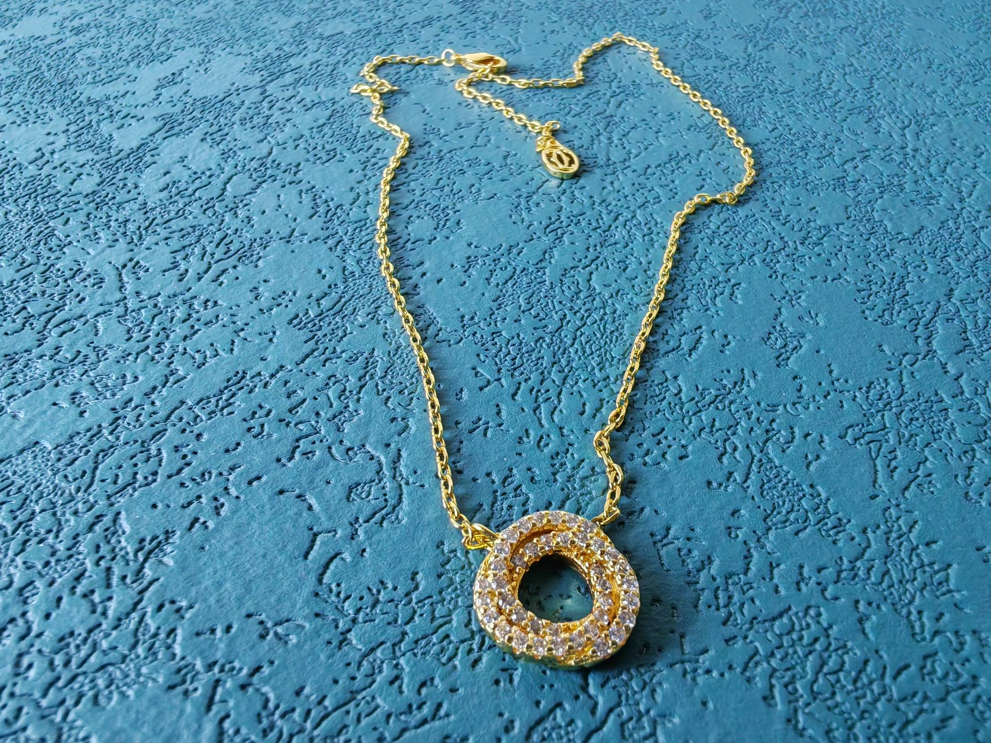 Roostick Trinity White Gold Diamond Necklace