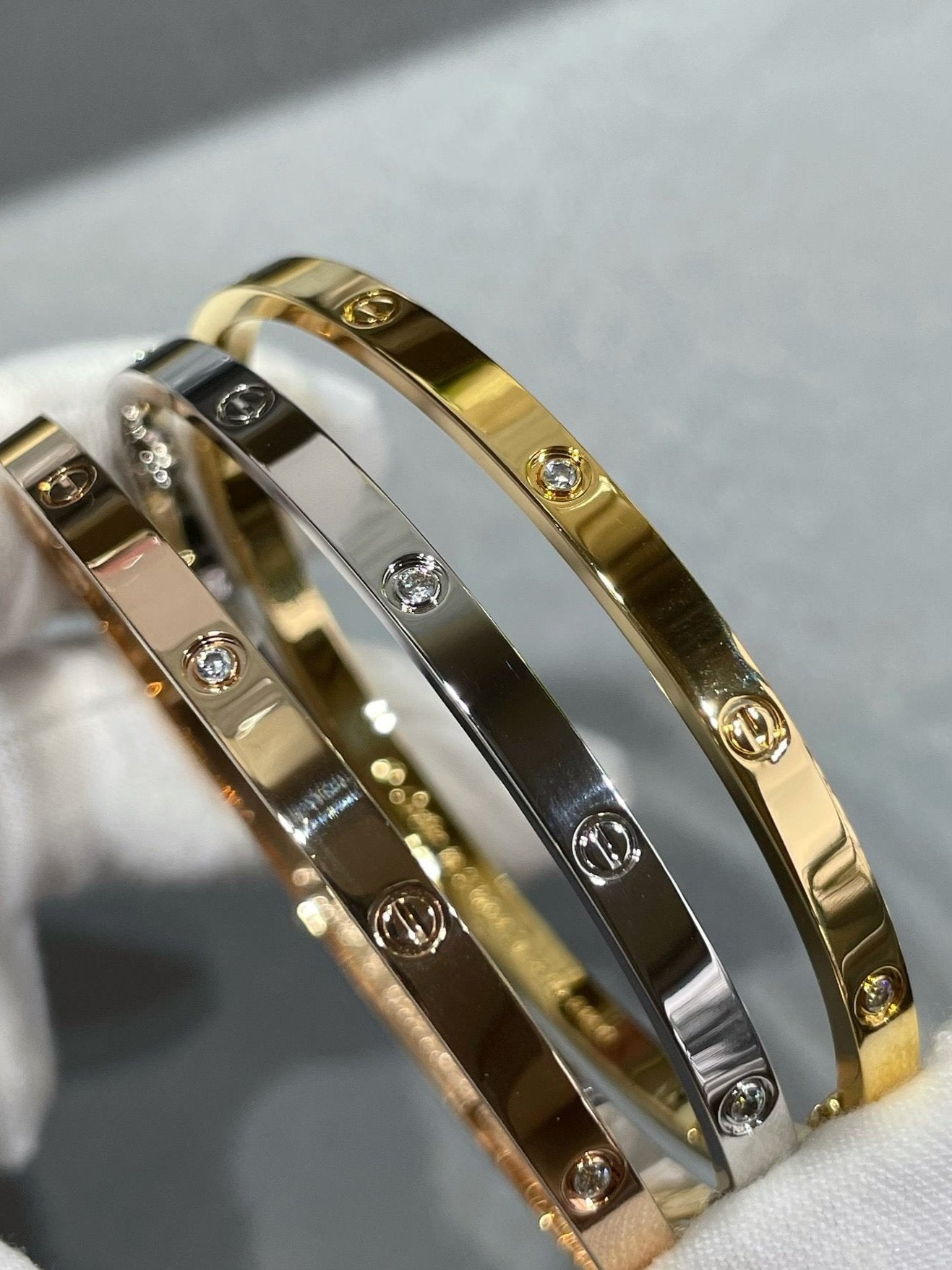 Roostick Love Six Diamonds Small Bracelet