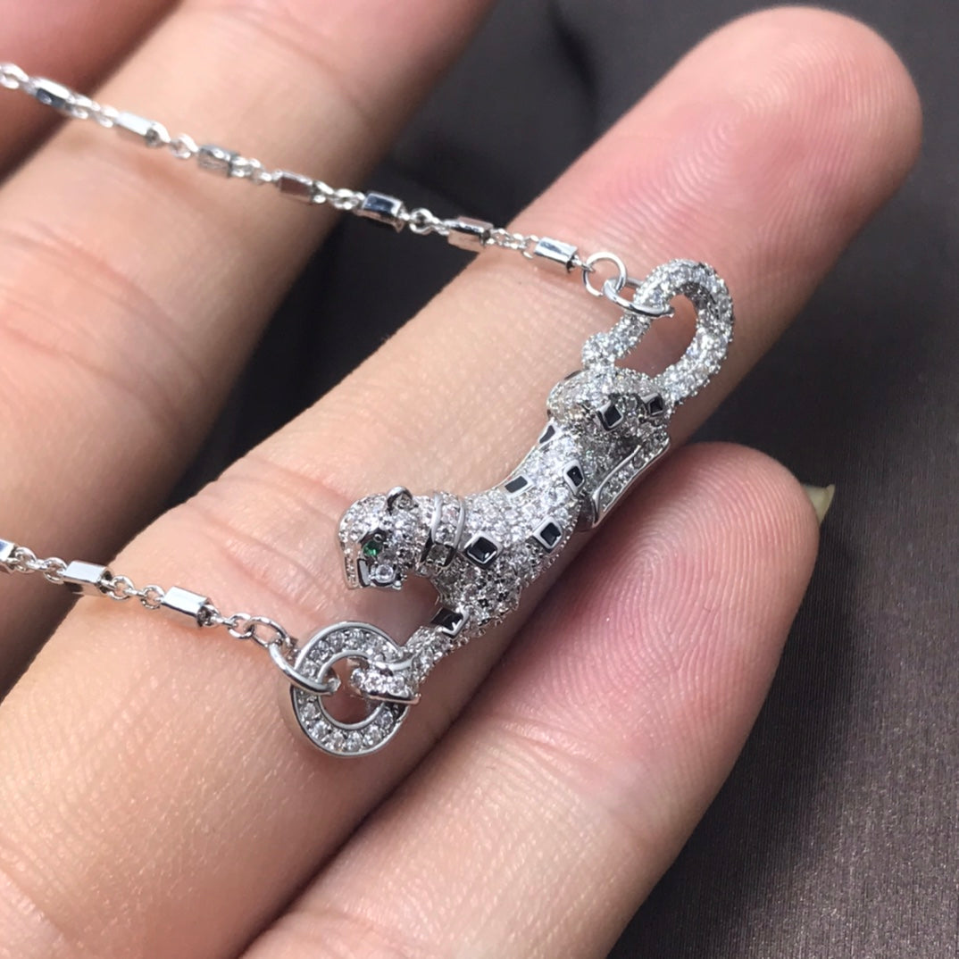 Roostick Panthère De Diamond Necklace