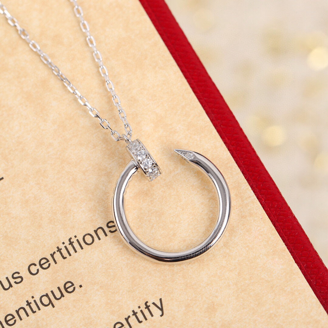 Roostick Juste Un Clou Diamond Necklace