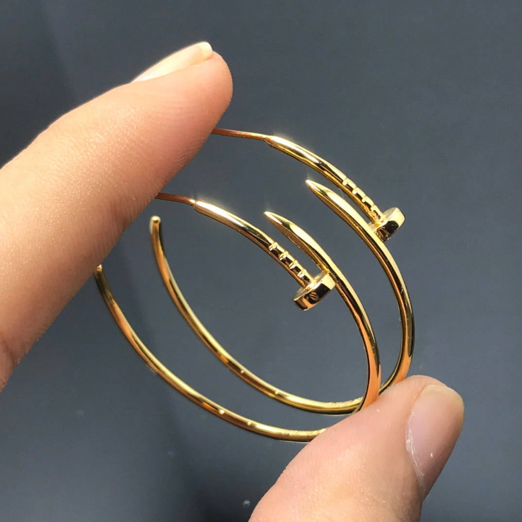 Roostick Juste Un Clou Large Earrings