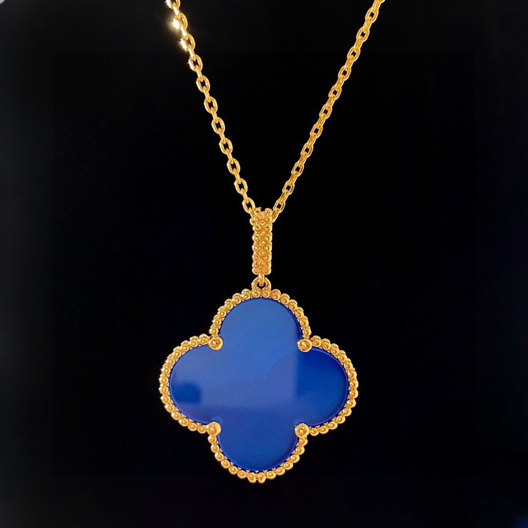 18K Magic Alhambra Agate Necklace