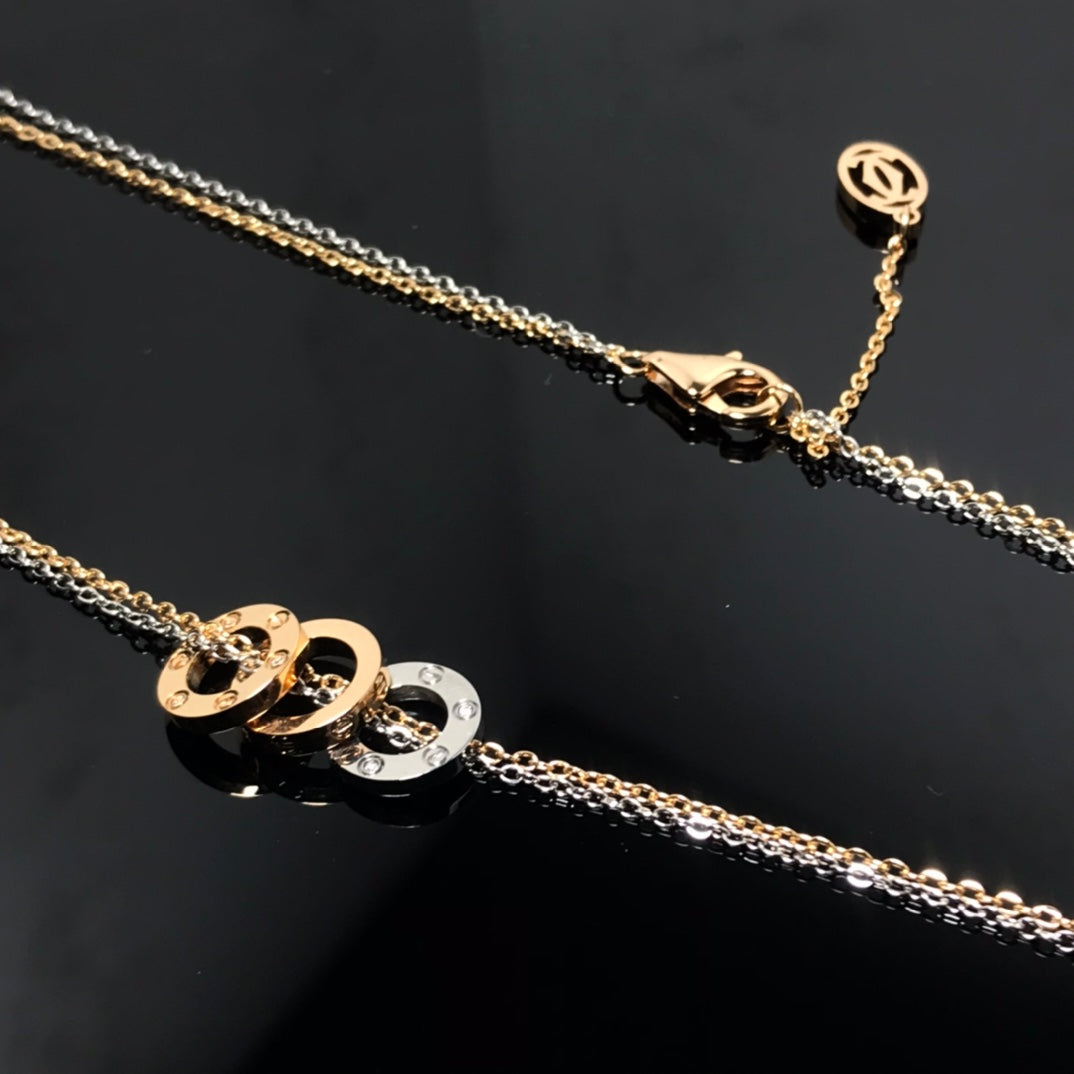 Roostick Love 6 Diamonds Necklace