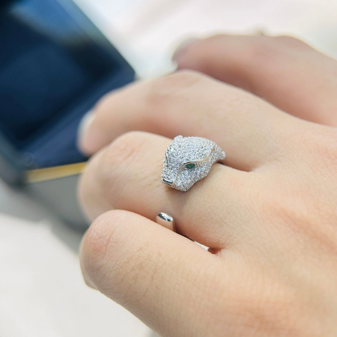 Roostick Panthère De Diamond Ring
