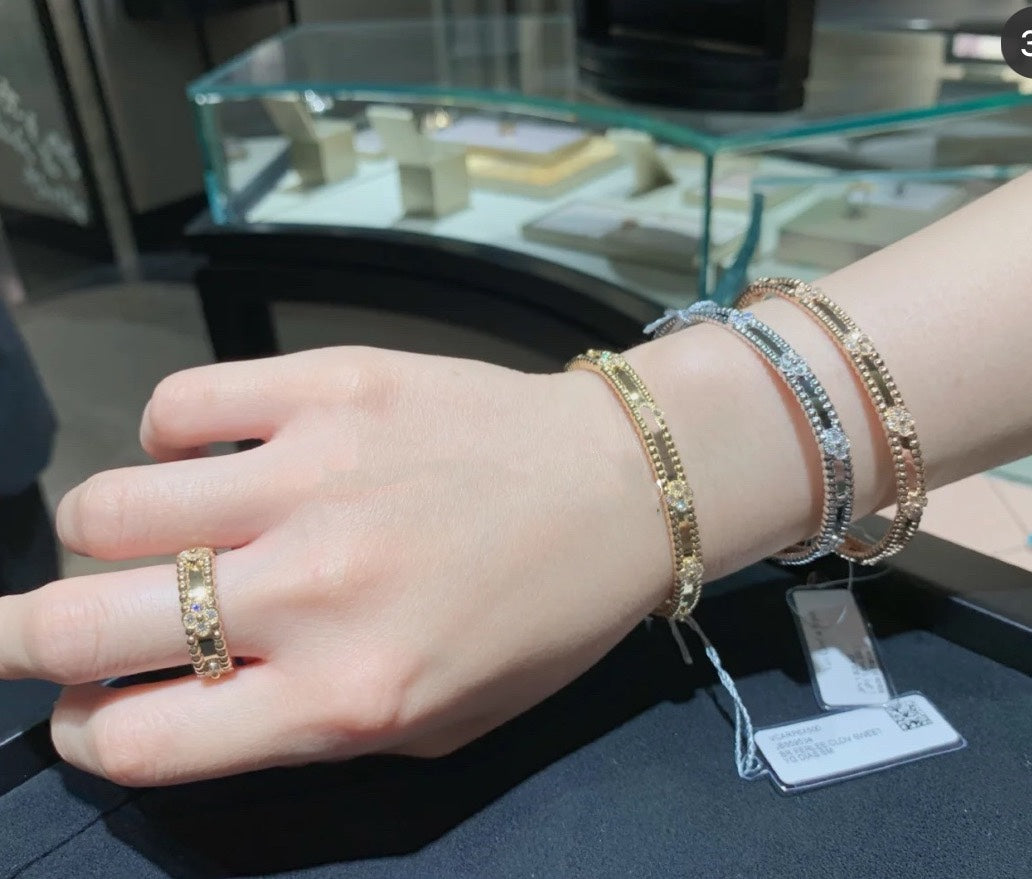 Roostick Perlée Sweet Clovers Small Bracelet