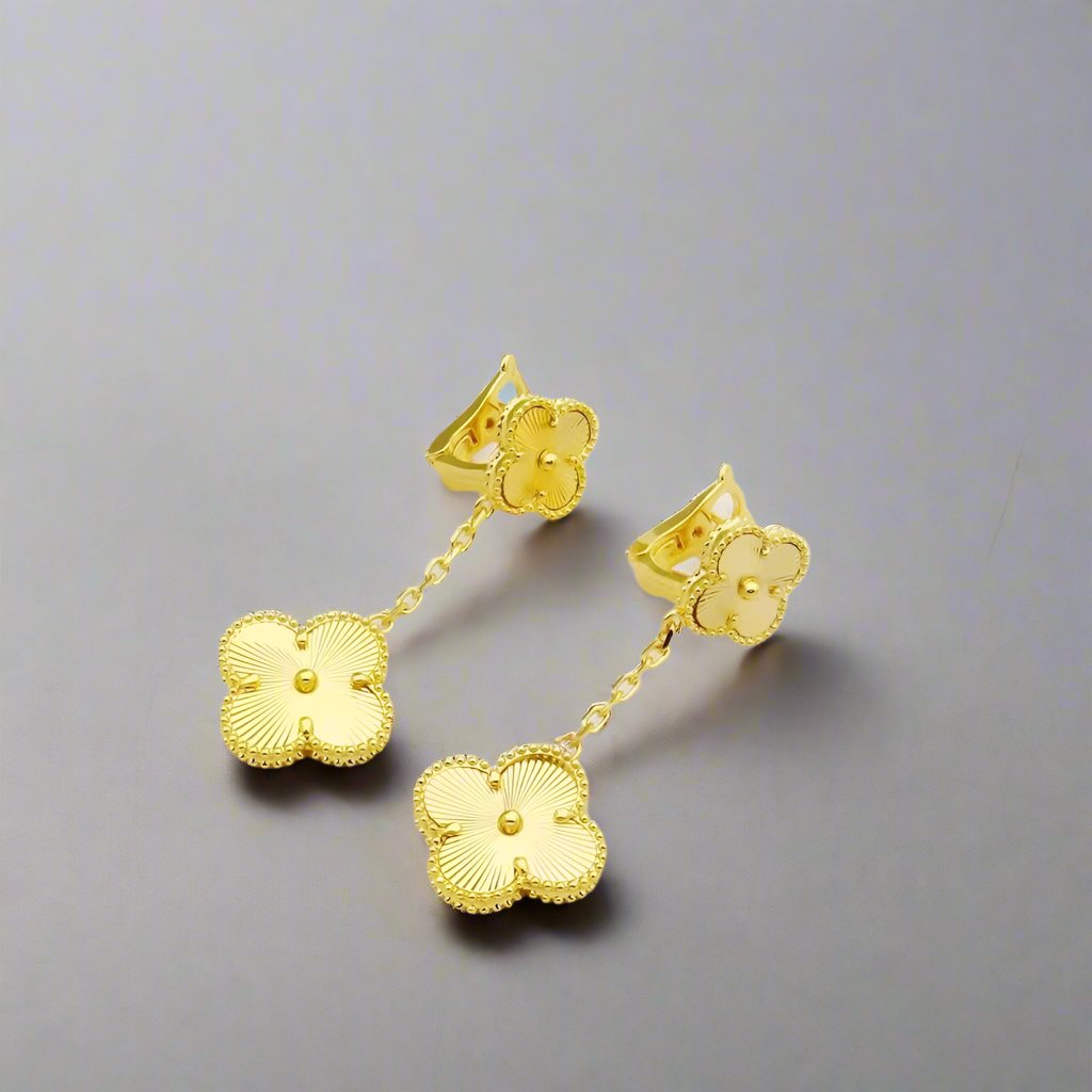 Roostick Magic Alhambra Hanging Earrings