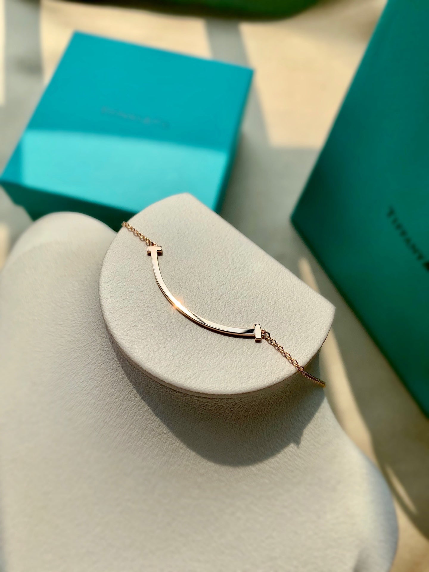 Roostick T Smile Pendant Necklace