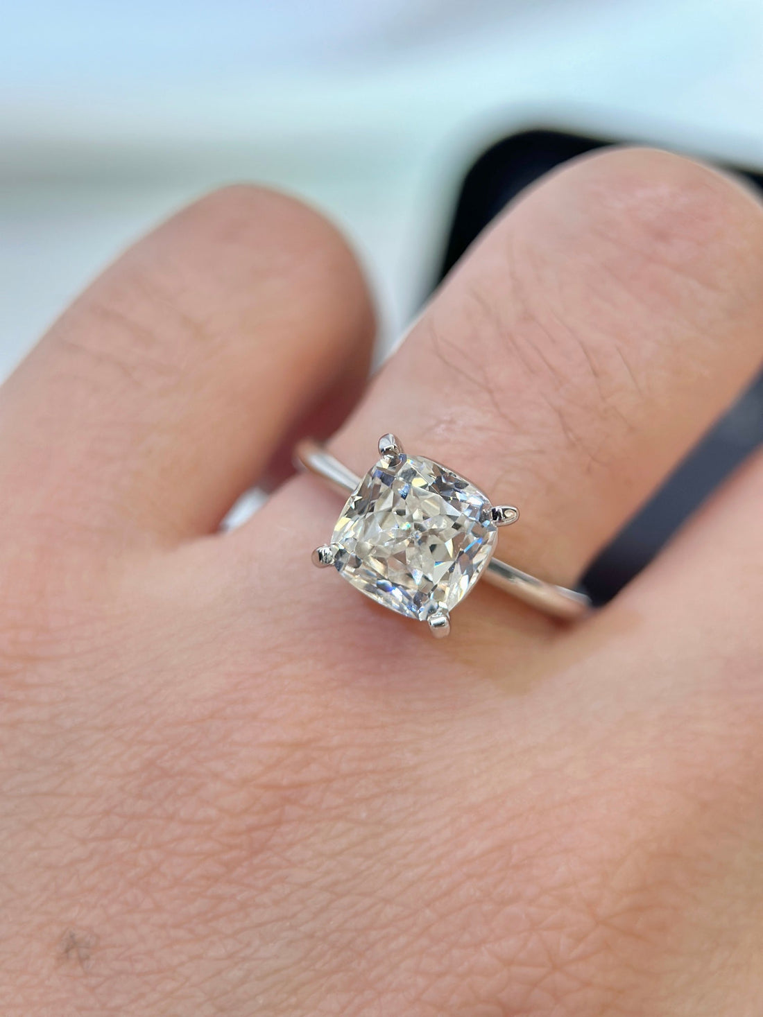 Roostick Diamond Engagement Ring