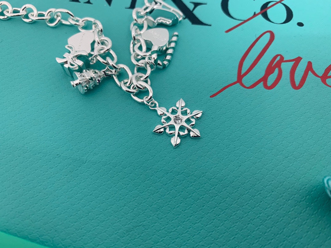 Roostick Christmas Tag Bracelet