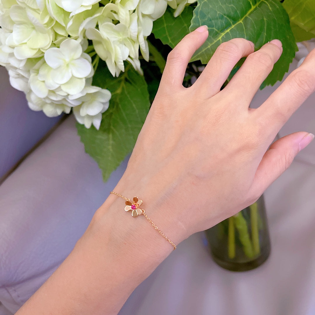 Roostick Frivole Ruby Bracelet