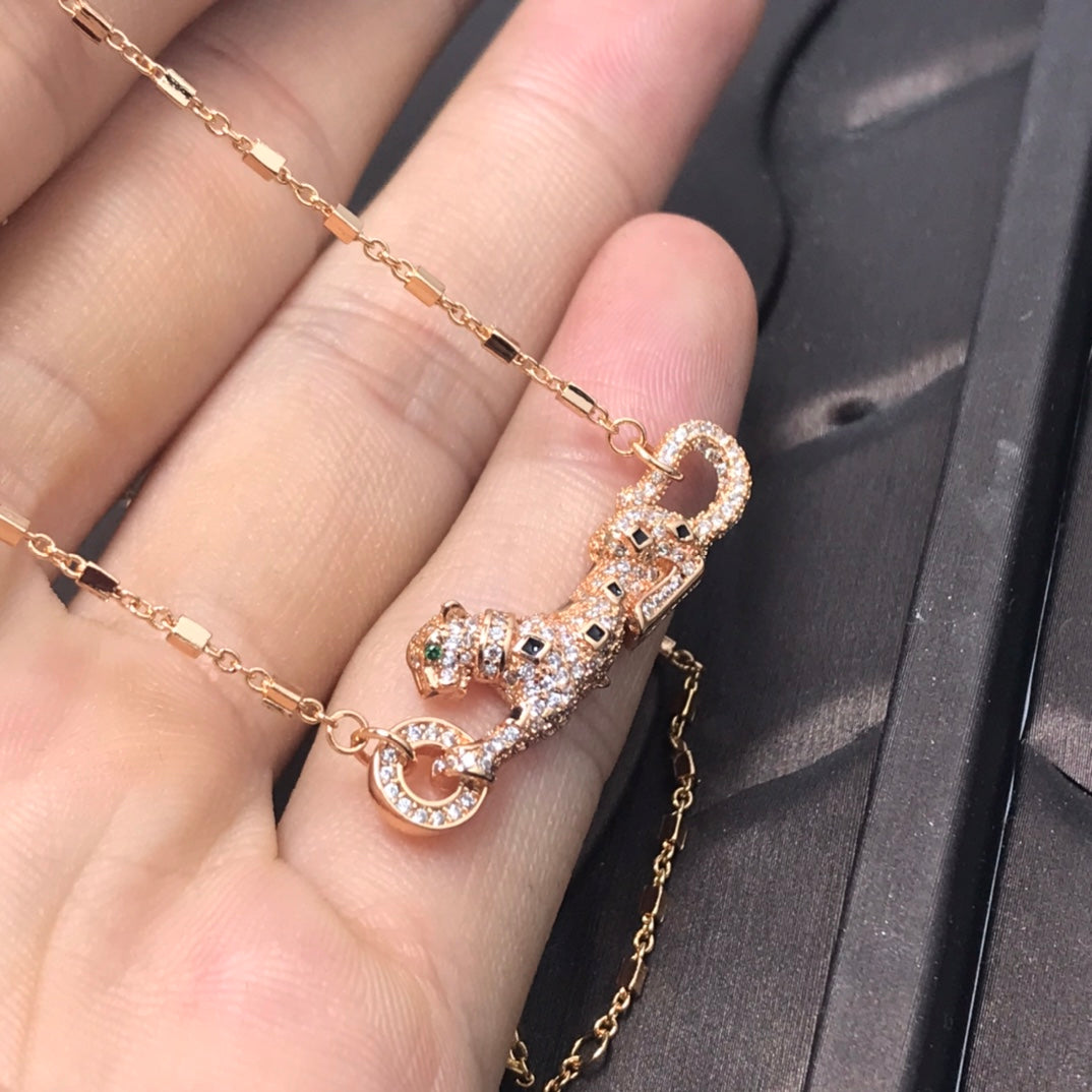 Roostick Panthère De Diamond Necklace