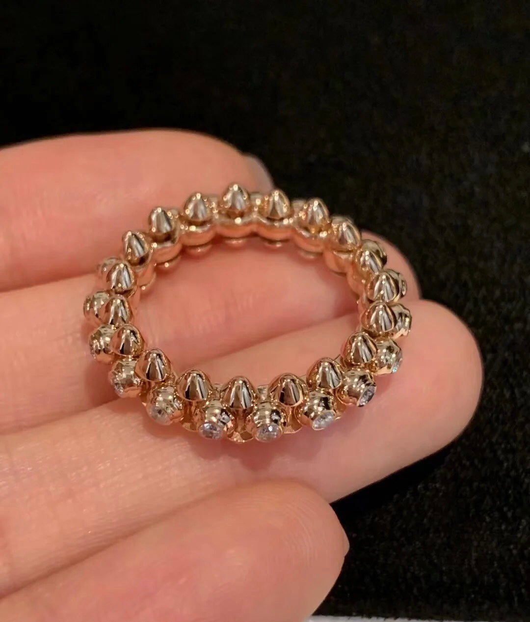 Roostick Clash De Diamond Ring
