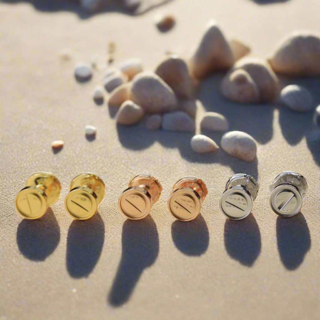 18k Love Earrings