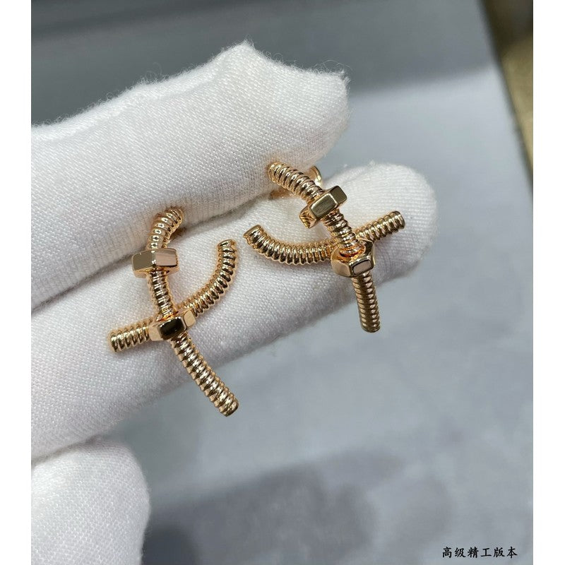 Roostick Écrou De Earrings