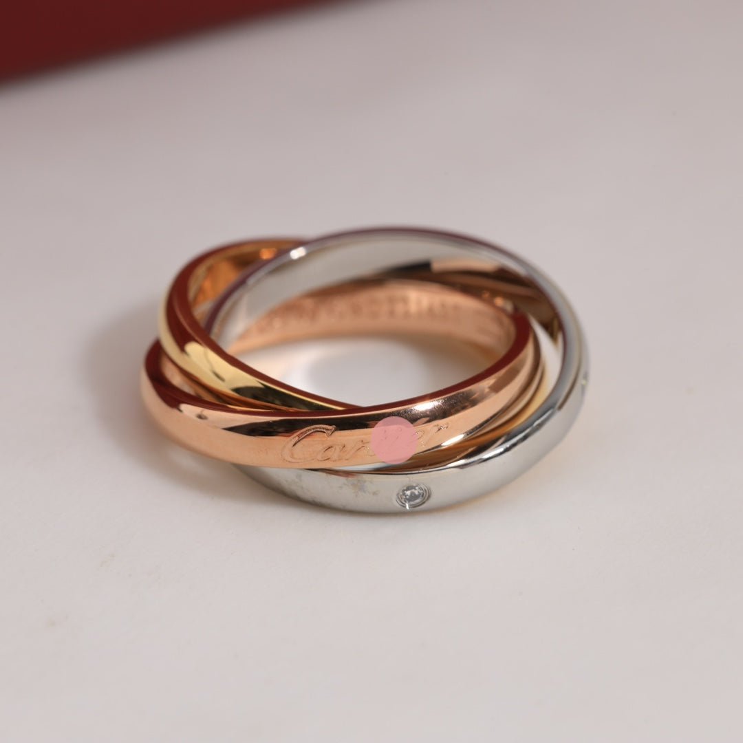 Roostick Trinity Classic Five Diamonds Ring