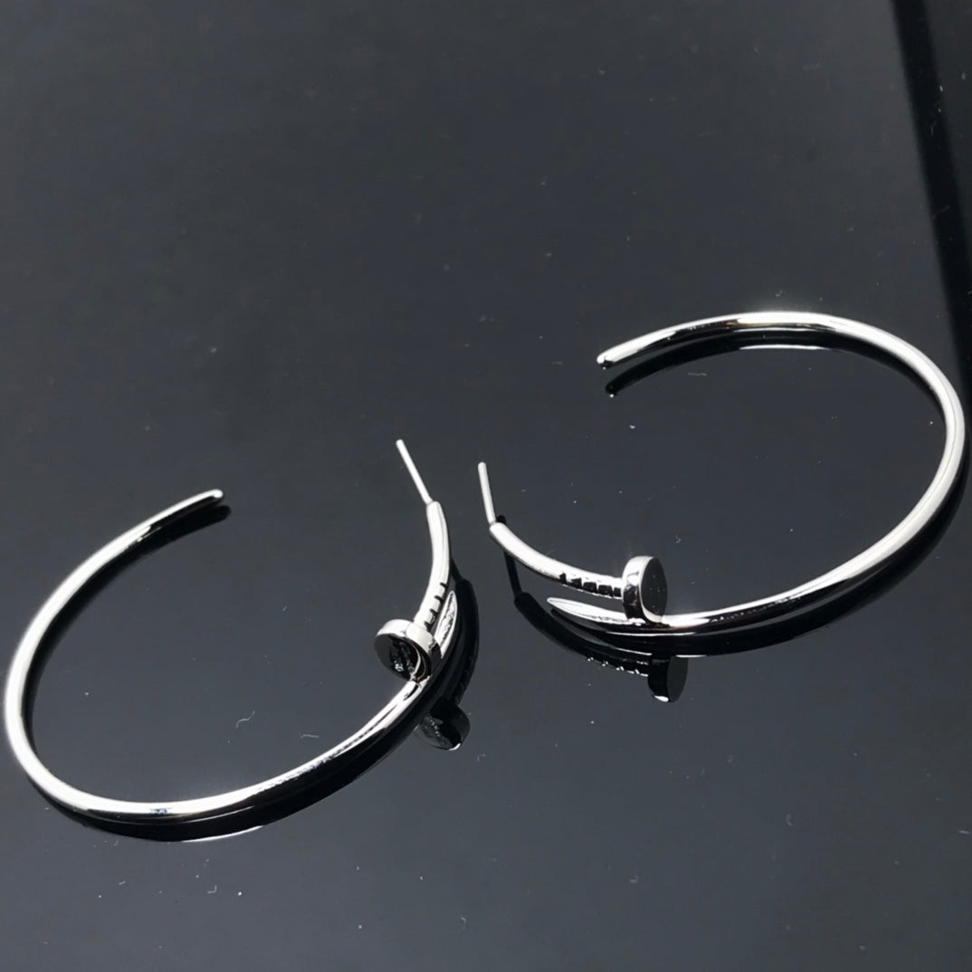 Roostick Juste Un Clou Large Earrings